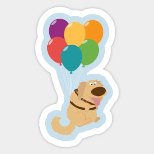 Dug Balloons Sticker